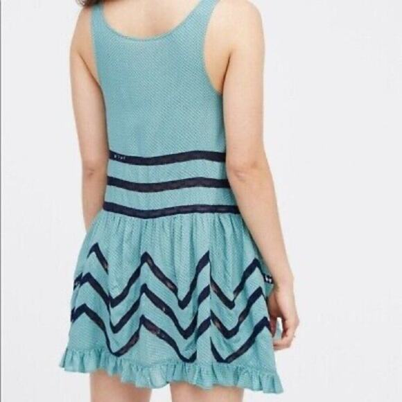 Free People Intimately Voile and Lace Trapeze Slip Size Small - Picture 5 of 10